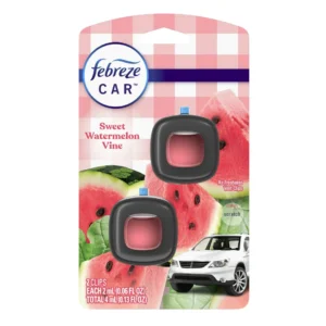 Febreze Car Air Freshener Vent Clip Sweet Watermelon Vine Scent