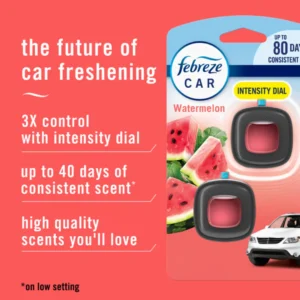 Febreze Car Air Freshener Vent Clip Watermelon Scent