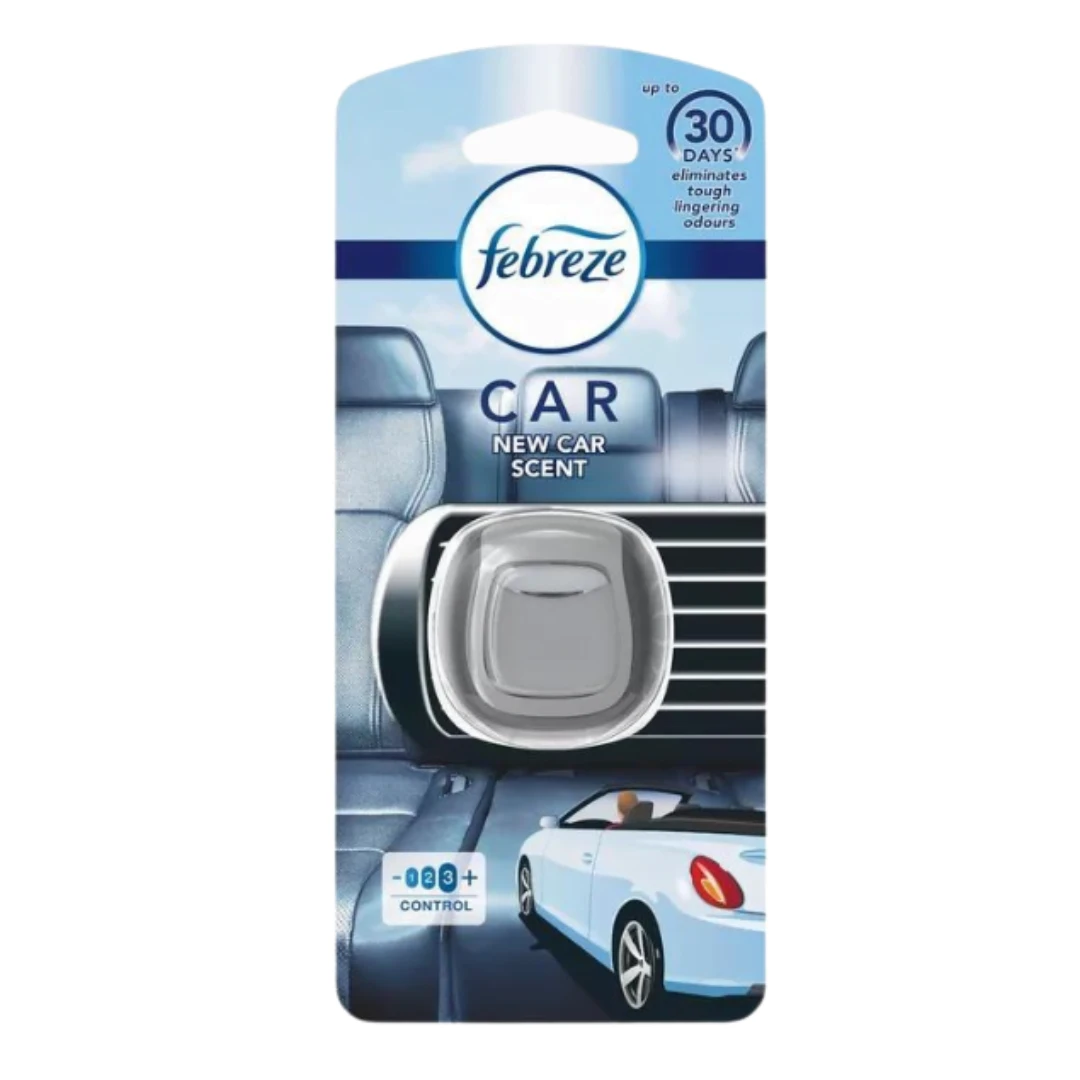 Febreze Car Air Freshener Vent Clips New Car Scent