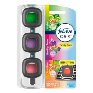 Febreze Car Air Fresheners Vent Clip Gain Scents Variety Pack