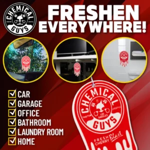 Fresh Cherry Blast Scent Chemical Guys Hanging Air Freshener