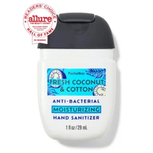Fresh Coconut & Cotton Moisturizing PocketBac Hand Sanitizer 29ml