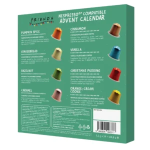 Friends Christmas Advent Calendar Nespresso Coffee Pods