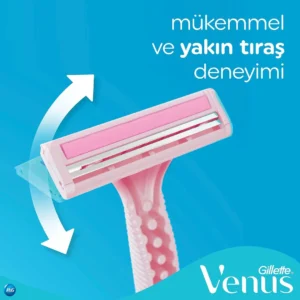 Gillette Simply Venus Basic 2-Blade Disposable Razors 5 pcs