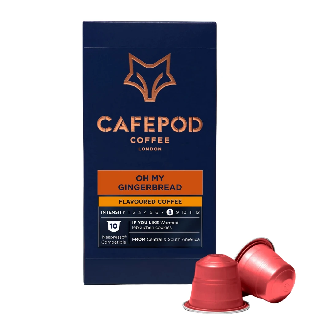 Gingerbread CafePod Nespresso Coffee Pods