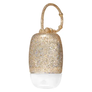 Gold Glitter Hand Sanitizer PocketBac Holder