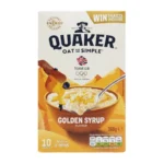 Quaker Oat So Simple Golden Syrup Porridge Sachets