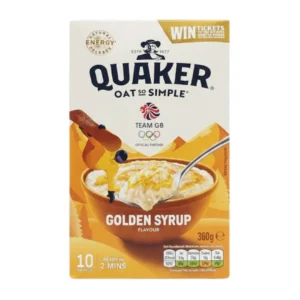 Golden Syrup Flavour Quaker Oats Sachets