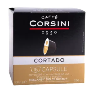 Gran Riserva Cortado Caffe Corsini Dolce Gusto Coffee Pods