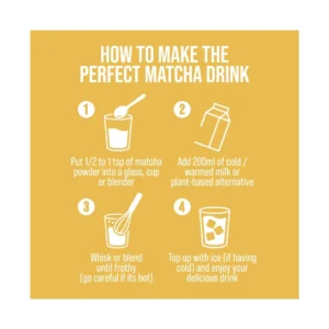 Green Origins Smooth Vanilla Matcha Green Tea Drink Powder 75g