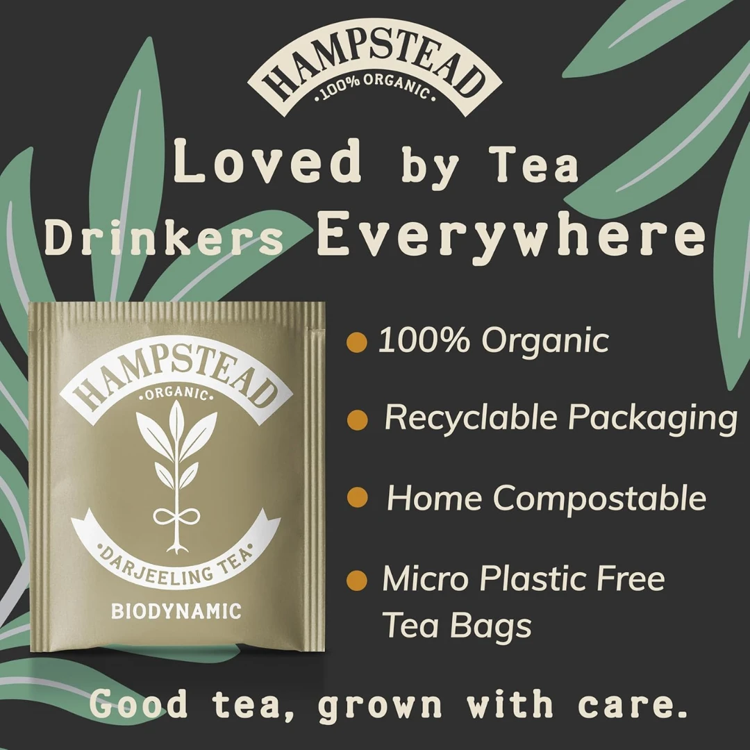 Hampstead Organic Darjeeling Tea Bags