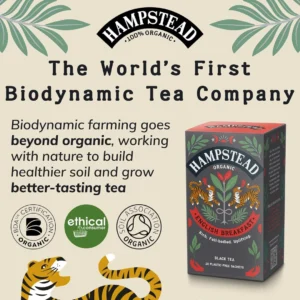 Hampstead Organic English Breakfast Tea Bags