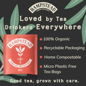 Hampstead Organic English Breakfast Tea Bags