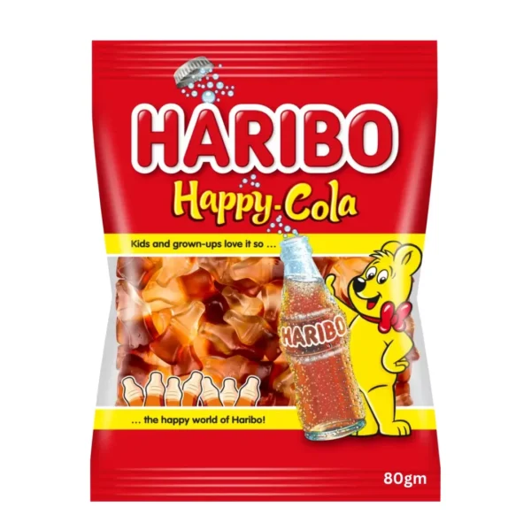 Haribo Happy Cola Candy 80gm