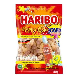 Haribo Happy Cola Zourr Candy 80gm