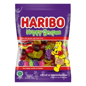 Haribo Happy Grapes Candy 80gm