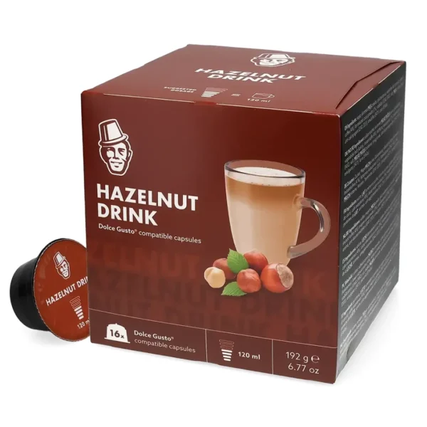Hazelnut Drink Kaffekapslen Dolce Gusto Pods