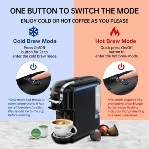 HiBREW 5 in 1 Multiple Capsule Coffee Machine