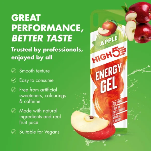 High5 Energy Gel - Apple 40g - Image 4