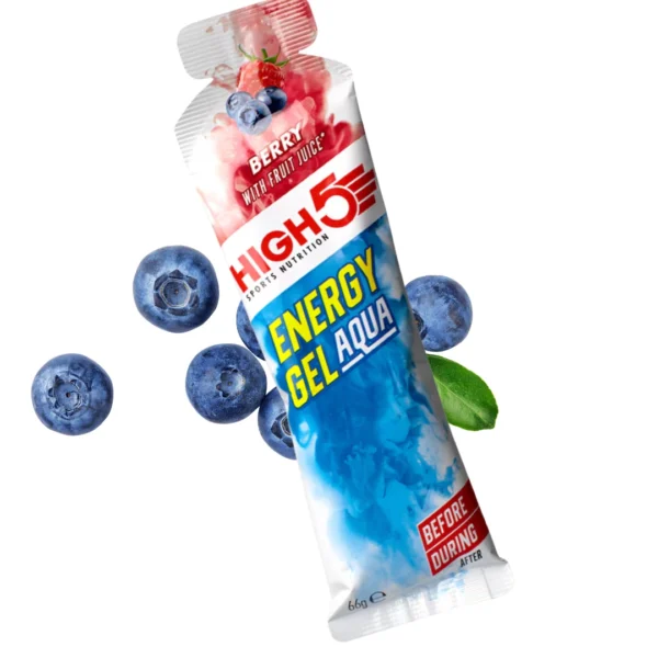 High5 Energy Gel Aqua - Berry 66g - Image 2