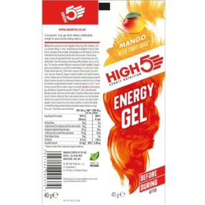 High5 Energy Gel Aqua - Mango 40g