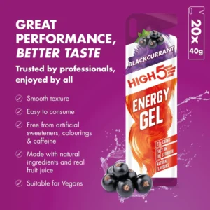 High5 Energy Gel - Blackcurrant 40g