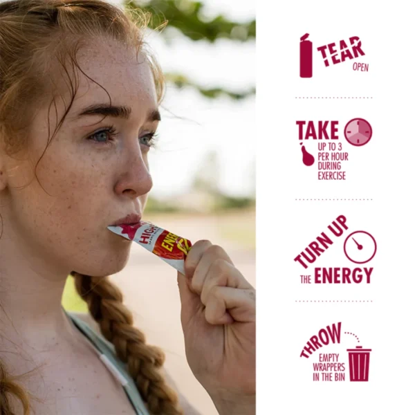 High5 Energy Gel Electrolyte - Raspberry 60g