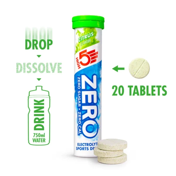High5 Zero Electrolyte Drink Tablets (Citrus)
