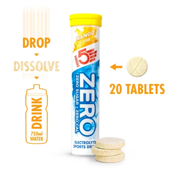 High5 Zero Electrolyte Drink Tablets (Mango)