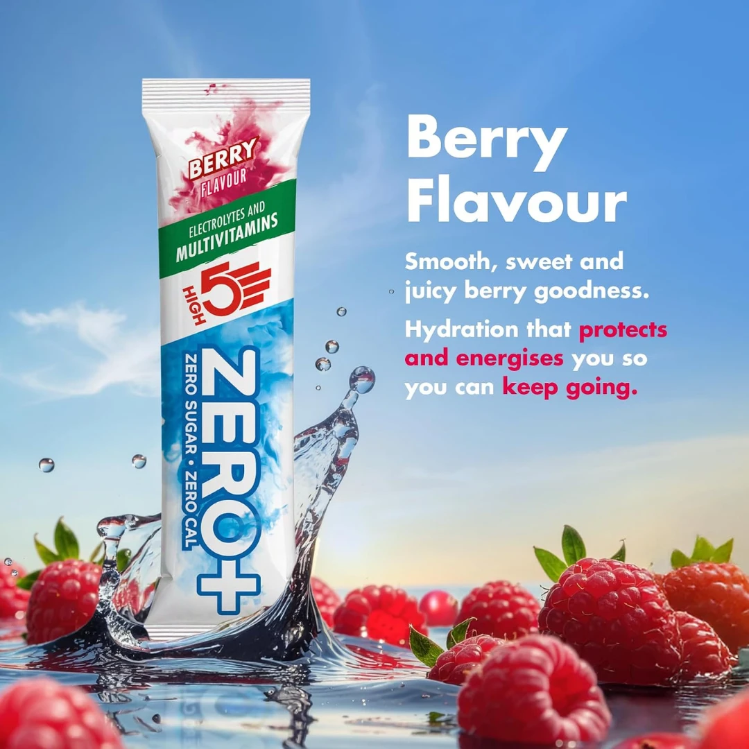 High5 Zero+ Electrolyte Multivitamin Drink Mix Sachet 7g (Berry)