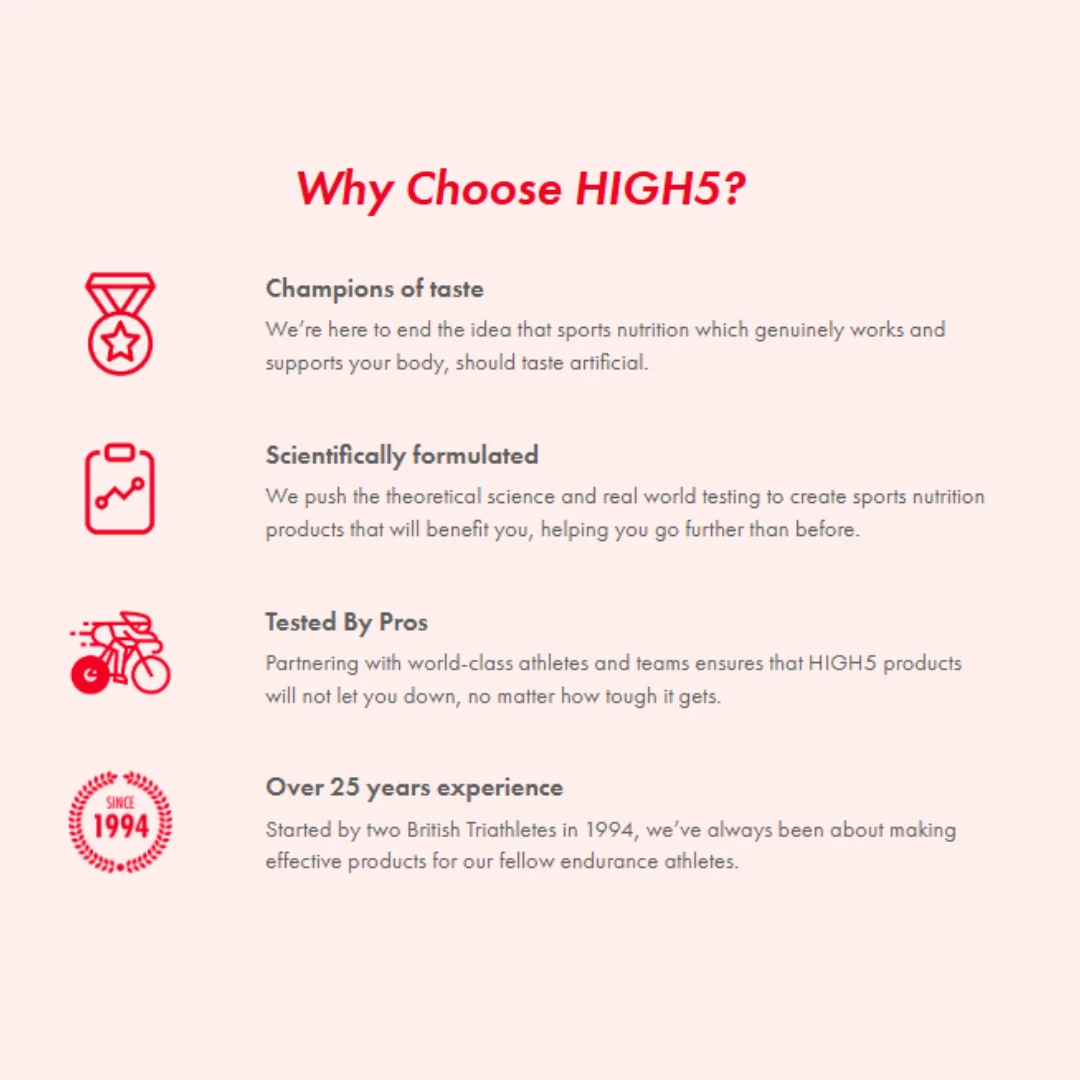High5 Zero+ Electrolyte Multivitamin Drink Mix Sachet 7g (Citrus) - Image 8