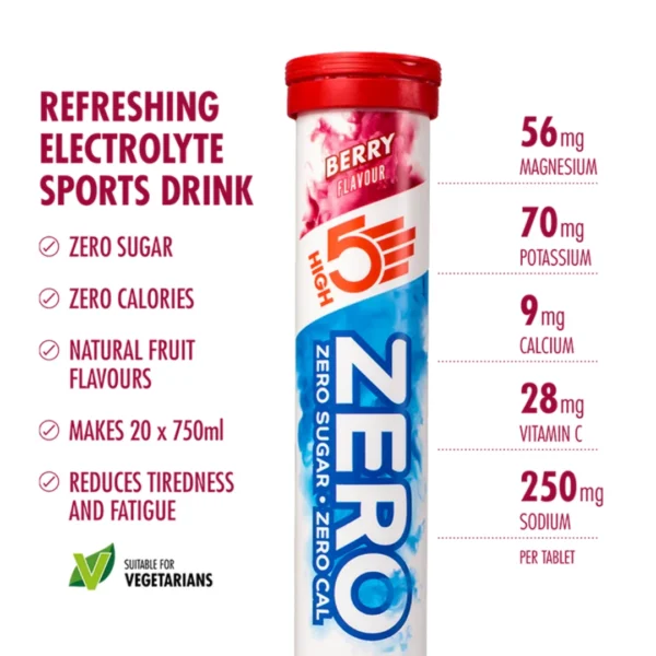 High5 Zero Electrolyte Tablets (Berry)