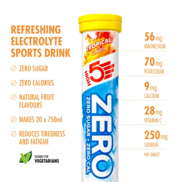 High5 Zero Electrolyte Tablets (Tropical)