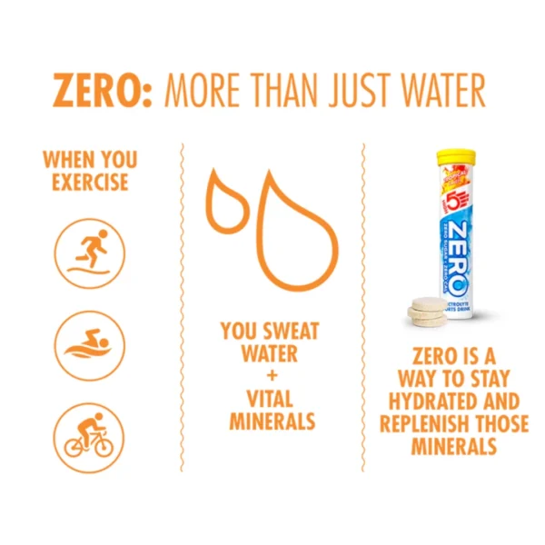 High5 Zero Electrolyte Drink Tablets (Tropical) - Image 4