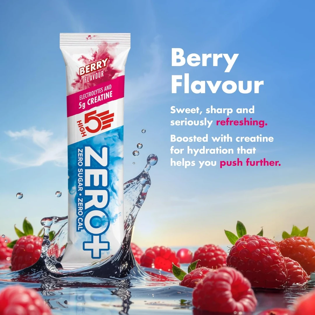 High5 Zero+ Electrolytes Creatine Drink Mix Sachet 11.5g (Berry)