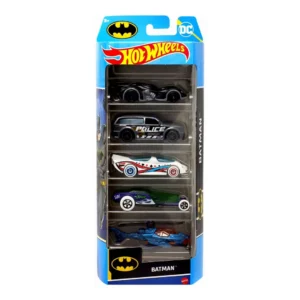 Hot Wheels Batman Set (Pack of 5)