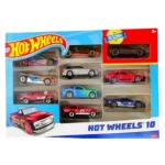 Hot Wheels Die-Cast Collection (Pack of 10)
