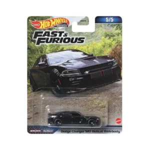 Race into the excitement of the Fast & Furious franchise with this five-pack of premium collectable Hot Wheels toy cars from the Tokyo Drift film.