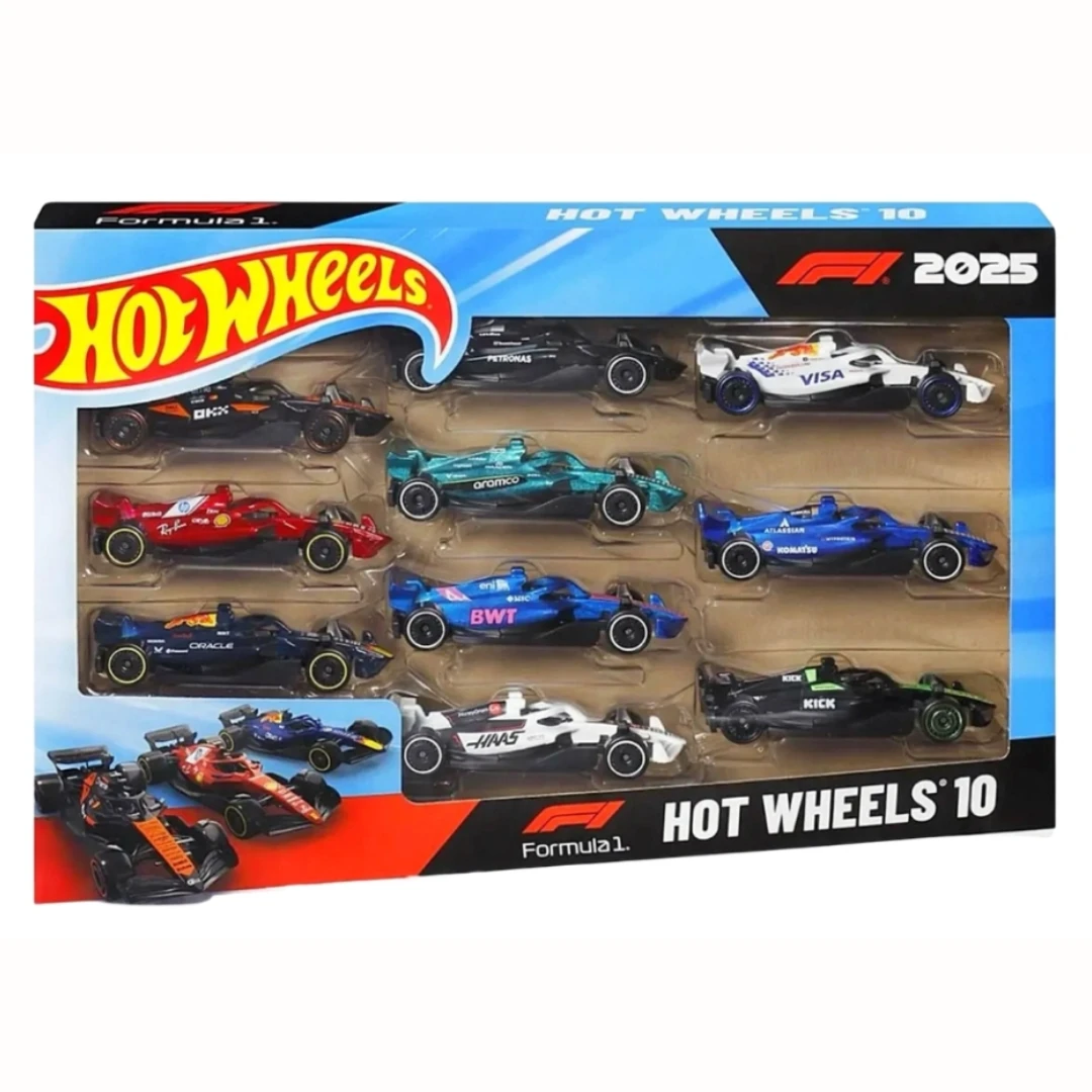 Hot Wheels Formula-1 2025 Gift Pack (10 Cars)