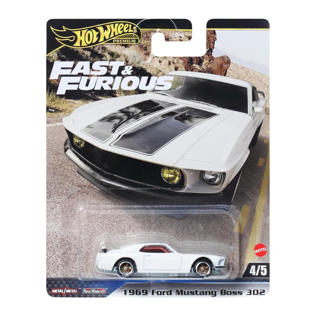 Hot Wheels Premium 1969 Ford Mustang Boss 302