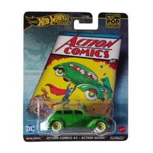 Hot Wheels Premium Action Comics #1- Action Sedan