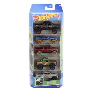 Hot Wheels Remote Adventures (Pack of 5)
