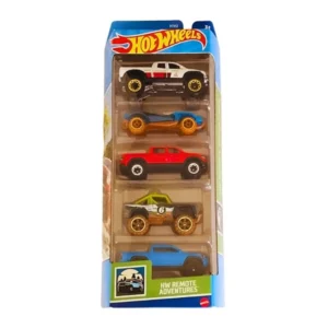 Hot Wheels Remote Adventures (Pack of 5)