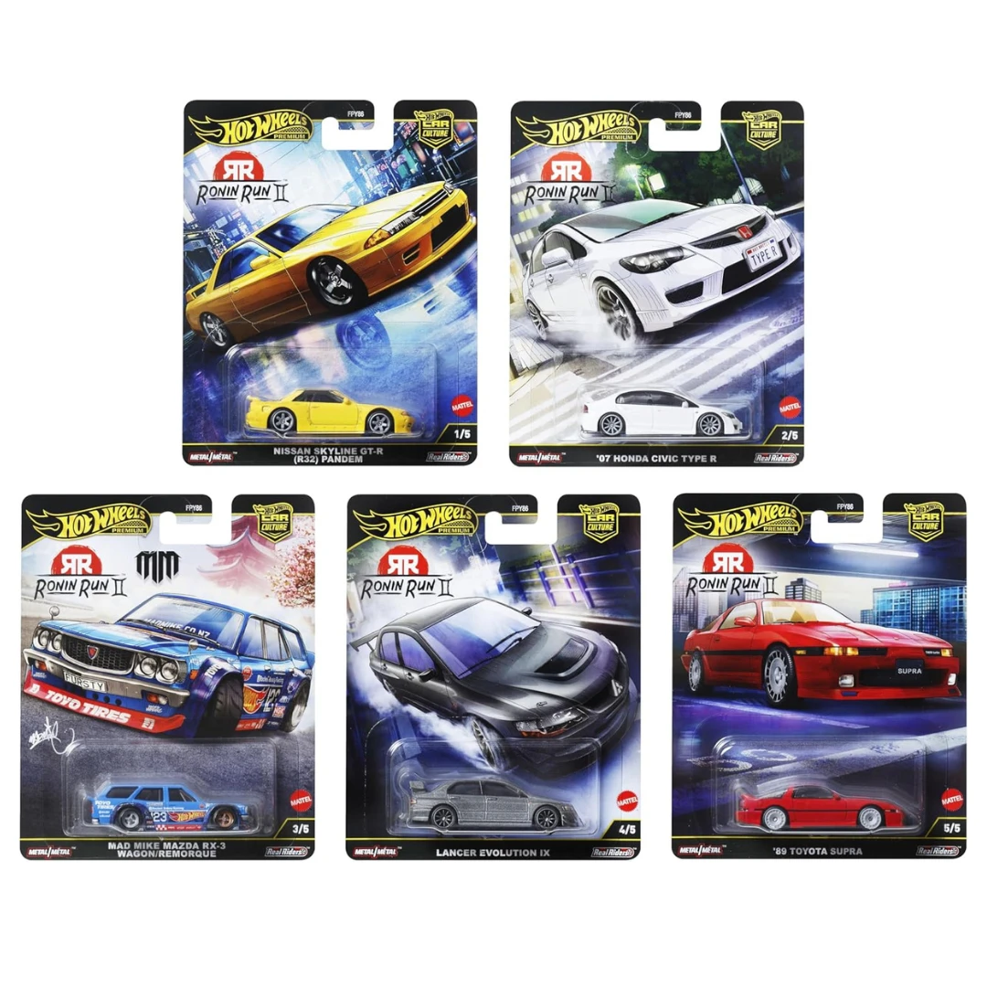 Hot Wheels Ronin Run II Set