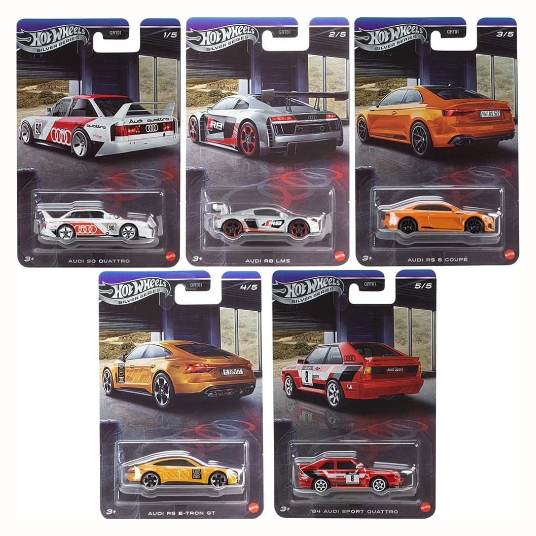 Hot Wheels Silver Series “Audi” Set