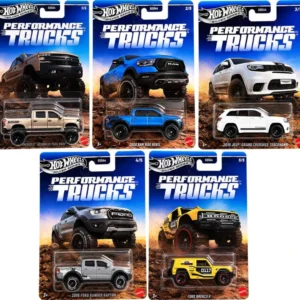 Hot Wheels Silver Series Performance Trucks Set