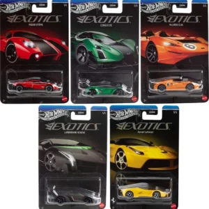 Hot Wheels Silver Series Set (Exotics)