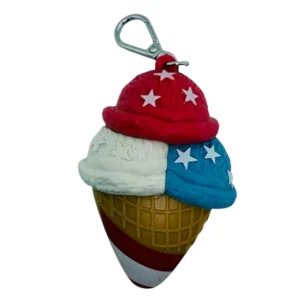 Ice Cream Cone PocketBac Hand Sanitizer Holder