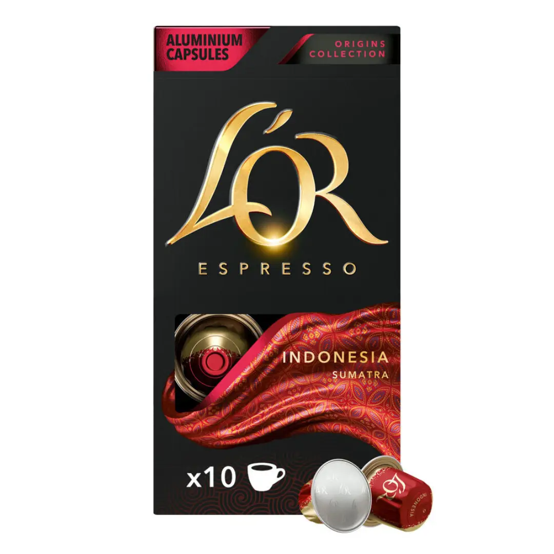 Indonesia L’OR Nespresso Coffee Pods