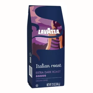 Italian Roast Lavazza Ground Coffee 340g